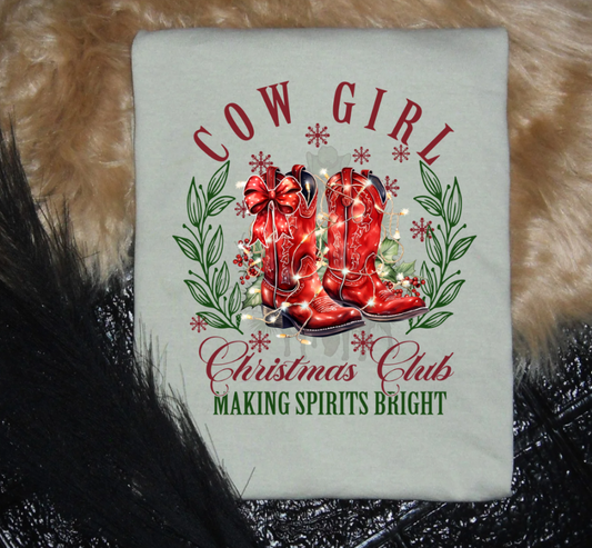 Cowgirl Christmas Club